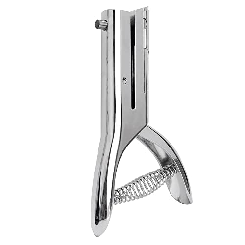 DKSooozs Locher 1/4 Zoll, robuster Locher, Papierkarte, tragbar, handlich, lang, 5,1 cm Reichweite (6 mm) von DKSooozs