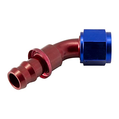 Alu Fitting AN10 Push-On 45° 7/8 - 14UNF Alu Fitting AN10 Push-On 45° 7/8 - 14UNF von DL-Racing