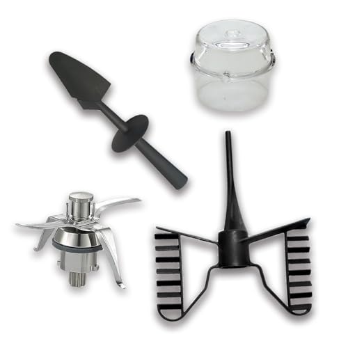 DL SERVICE Messer Schmetterling Messbecher und Spatel für Thermomix TM21 | Hochwertiges Sparset kompatibel mit Vorwerk Küchenmaschine DL SERVICE Messer Schmetterling Messbecher und Spatel für Thermomix TM21 | Hochwertiges Sparset kompatibel mit Vorwerk Küchenmaschine von DL SERVICE
