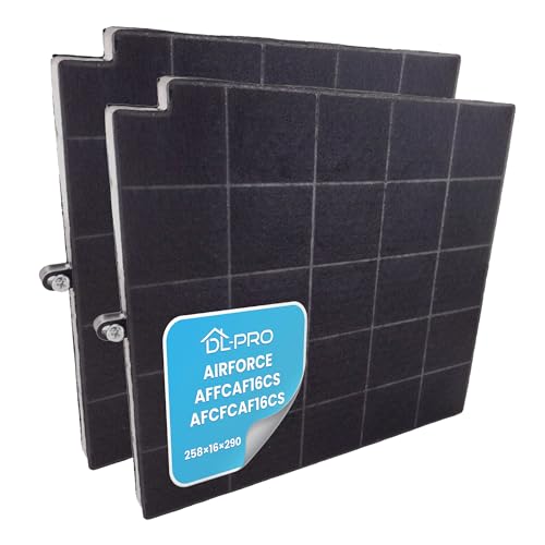 DL-pro 2 x Aktivkohlefilter 263x258mm passend für Airforce AFFCAF16CS AFCFCAF16CS Filter für Dunstabzugshaube Abzugshaube DL-pro 2 x Aktivkohlefilter 263x258mm passend für Airforce AFFCAF16CS AFCFCAF16CS Filter für Dunstabzugshaube Abzugshaube von DL-pro