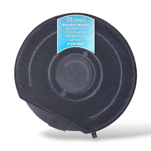 DL-pro Aktivkohlefilter 240mmØ für AEG Electrolux 902979372/7 9029793727 E3CFE28 Whirlpool Bauknecht 480181701006 Wpro CHF289 Elica Typ28 Kohlefilter Filter für Dunstabzugshaube DL-pro Aktivkohlefilter 240mmØ für AEG Electrolux 902979372/7 9029793727 E3CFE28 Whirlpool Bauknecht 480181701006 Wpro CHF289 Elica Typ28 Kohlefilter Filter für Dunstabzugshaube von DL-pro