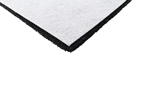 DL-pro Filtermatte Dunstabzugshaube 55x38cm zuschneidbar Aktivkohlefilter & Fettfilter Universal passend für Abzugshaube Geruchs- & Fettbindung von DL-pro