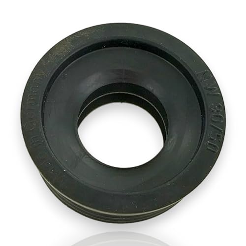 DL-pro Gummi-Siphonmanschette Dichtung Außen Ø 50 mm x Innen Ø 28-30 mm für Abflussrohr Waschbecken Waschtisch von DL-pro