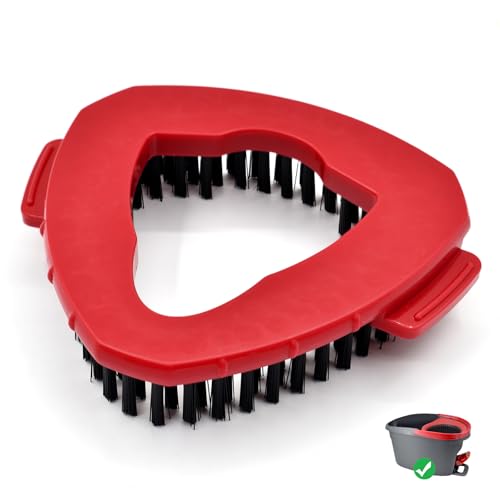 DLAIMI Spin Mop Ersatz Kopf Basis Scrub Bürstenkopf Kompatibel mit Vlieda EasyWring 1 Tank System, Spalt Reinigung Bürstenspalt Reinigungswerkzeug für schmale Ecken in der Hausküche Bad von DLAIMI