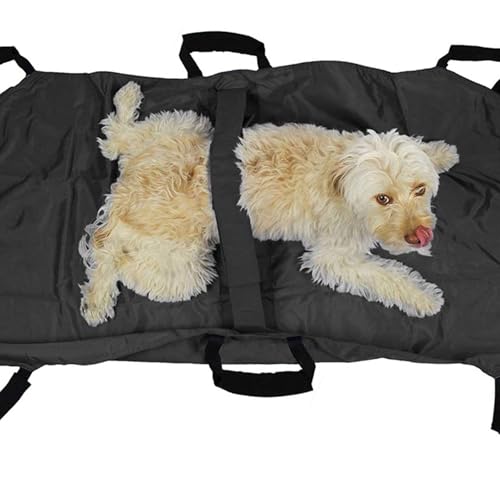Haustiertrage, Faltbare Weiche Tiertrage, Nylon Faltbare Notfall-Tiertransporttrage Haustierhunde-Transporttrage Für Hunde Und Andere Tiere,Black Haustiertrage, Faltbare Weiche Tiertrage, Nylon Faltbare Notfall-Tiertransporttrage Haustierhunde-Transporttrage Für Hunde Und Andere Tiere,Black von DLAZUM