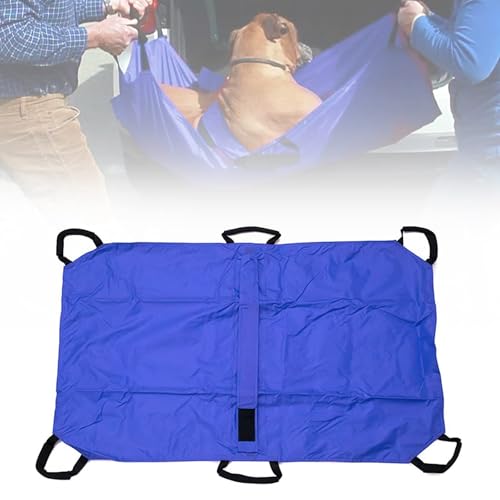 Haustiertrage, Transporttrage Für Hunde, Faltbare Weiche Tiertrage, Tier Mit Sicherheitsgurt Haustiertrage, Wasserdicht Für Hunde Und Andere Tiere Notfall,Blue Haustiertrage, Transporttrage Für Hunde, Faltbare Weiche Tiertrage, Tier Mit Sicherheitsgurt Haustiertrage, Wasserdicht Für Hunde Und Andere Tiere Notfall,Blue von DLAZUM