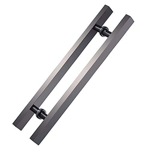 Poignée de porte d'entrée moderne de 24 pouces, poignée de porte de grange coulissante avec surface lisse, poignée de porte d'entrée en verre et bois pour porte inté,Grey-80cm Length|50cm CtoC Poignée de porte d'entrée moderne de 24 pouces, poignée de porte de grange coulissante avec surface lisse, poignée de porte d'entrée en verre et bois pour porte inté,Grey-80cm Length|50cm CtoC von DLAZUM