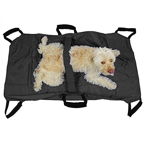 Tiertransporttrage mit Sicherheitsgurt für den sicheren Transport von Haustieren im Notfall,Black Tiertransporttrage mit Sicherheitsgurt für den sicheren Transport von Haustieren im Notfall,Black von DLAZUM