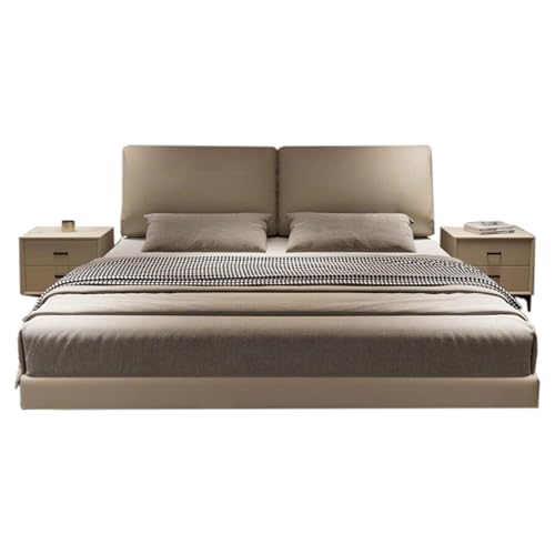 DLCQIJI Graues modernes Queensize-Bettgestell, gepolstertes Plattformbett, Holzlattenstütze, mit Kopfteil, geräuschfrei DLCQIJI Graues modernes Queensize-Bettgestell, gepolstertes Plattformbett, Holzlattenstütze, mit Kopfteil, geräuschfrei von DLCQIJI