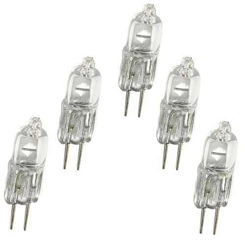 DLEDMOP 5Pcs G4 Halogen Bulb 24V 10W 20W 35W G4 Halogen Bulbs Light Globe JC Bi-Pin Warm White For Cooker Lighting,20W DLEDMOP 5Pcs G4 Halogen Bulb 24V 10W 20W 35W G4 Halogen Bulbs Light Globe JC Bi-Pin Warm White For Cooker Lighting,20W von DLEDMOP