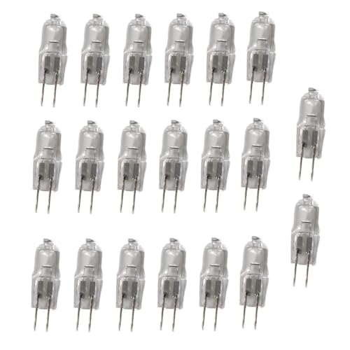DLEDMOP G4 24V 10W Halogenlampe Glühbirne Industriebeleuchtung Glühbirne Warmweiße Klare Glühbirnen Wolfram-Halogenperlen,20 Stück DLEDMOP G4 24V 10W Halogenlampe Glühbirne Industriebeleuchtung Glühbirne Warmweiße Klare Glühbirnen Wolfram-Halogenperlen,20 Stück von DLEDMOP