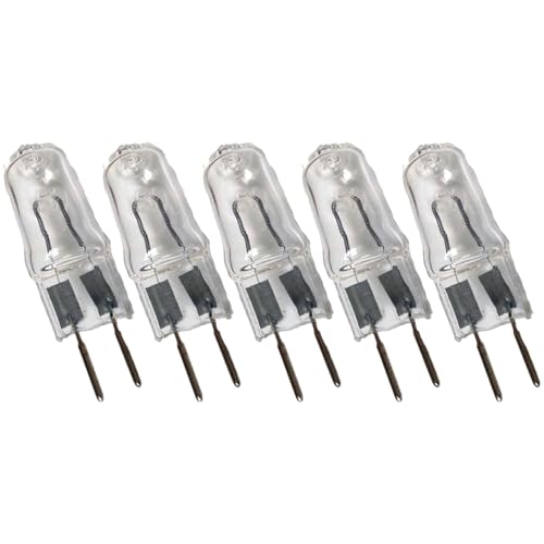 DLEDMOP G6.35 Halogenlampe 35W 50W 75W 100W 150W 220V GY6.35 Fassung Glühbirne warmweiß 2700 K 360° Abstrahlwinkel Halogen Stiftsockel klare Kapsel dimmbare Lampe 35W von DLEDMOP