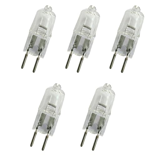 DLEDMOP G6.35 Halogenlampe 50W Dimmbar G6.35 Glühbirne JC Typ Bi-Pin Basis AC/DC 12V Warmweiß 2700K Single Ended Capsule Glühbirnen 20W 5PCS DLEDMOP G6.35 Halogenlampe 50W Dimmbar G6.35 Glühbirne JC Typ Bi-Pin Basis AC/DC 12V Warmweiß 2700K Single Ended Capsule Glühbirnen 20W 5PCS von DLEDMOP