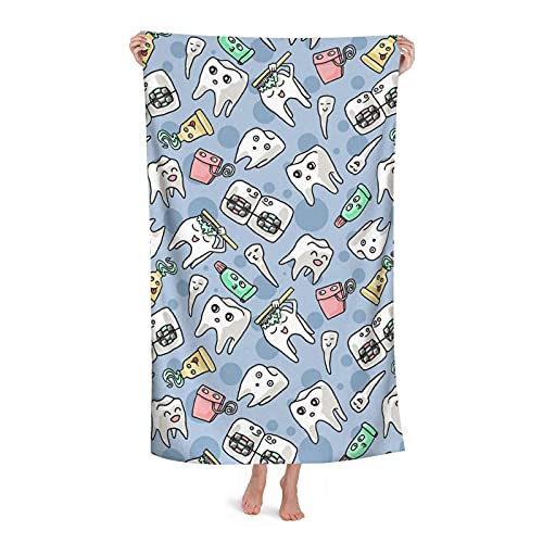 DLJIYZX Strandtuch Baumwolle Zähne Hochsaugfähige Mikrofaserdecke Weiche übergroße Badetücher 80X130CM DLJIYZX Strandtuch Baumwolle Zähne Hochsaugfähige Mikrofaserdecke Weiche übergroße Badetücher 80X130CM von DLJIYZX