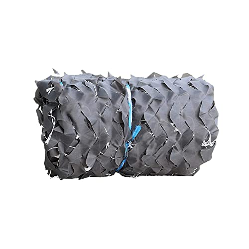DLLY Tarnnetz Sonnencreme, Graues Camouflage Netz, Militärnetz, Reißfestes Tarnung Net Im Freien, Schattennet Für Jagd, Schießen, Camping,2x4m(6.6 * 13ft) von DLLY