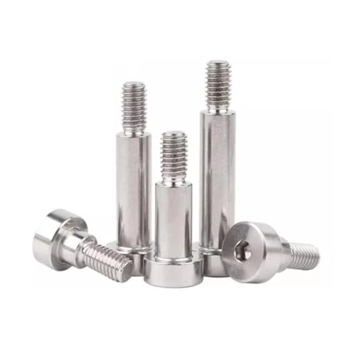 1 Stück/10 Stück M2 M2,5 M3 M4 M5 M6 M8 M10 M12 304 Edelstahl Sechskant Innensechskantkappe Allen Kopf Lager Stuff Schraube(95mm,10Pcs 2.5-M2) von DLNTXFDG