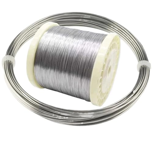 1 stücke 1-100 Meter 304 Edelstahl Weich/harten Stahl Draht Durchmesser 0,02-3mm Einzel strang Zurrdraht Weichen Eisen(0.1mm X 100m,Hard Steel Wire) von DLNTXFDG