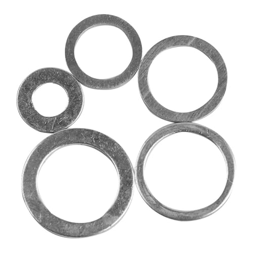 10/20/50PCS Aluminium Flache Washer Flache Ring Dichtung Stecker Öl Dichtung Armaturen(26X32X1.5mm,50Pcs) von DLNTXFDG