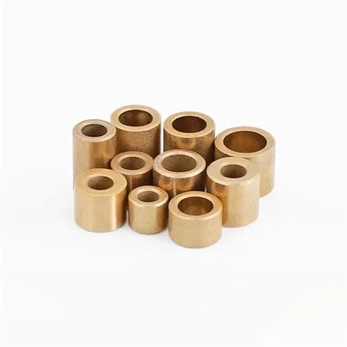 10 Stück Durchmesser 3 mm – 8 mm Messinghülse Basisbuchse Innenlager Hülsenlänge 4–20 mm(4x8x8mm) von DLNTXFDG
