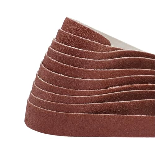 10 Stücke 520x20mm Schleifbänder P40 - P1000 Band for Holz Metall Schleifen Polieren(800#) von DLNTXFDG