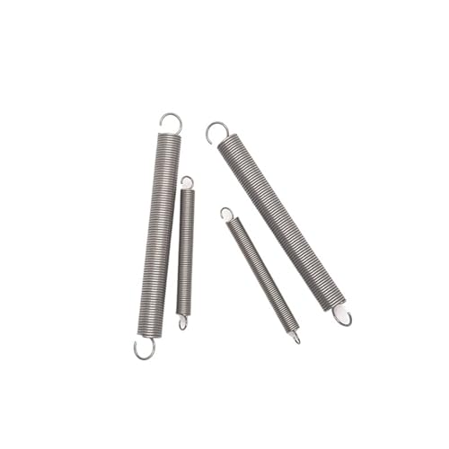 1Pcs Draht Durchmesser 1,0mm 304 Edelstahl Verlängerung Metall Feder Zugfeder S Haken Runde Haken(100mm,8mm-S hook) von DLNTXFDG