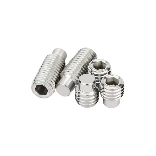 20 Stücke M3 ~ M10 304 Edelstahl Innensechskant Konvexen Ende Stellschraube(12mm,M3) von DLNTXFDG