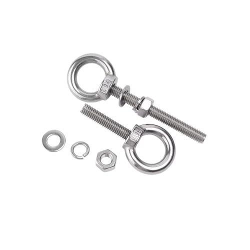 304 Edelstahl Verlängerung Stange Schraube Und Mutter Set M14 M16 M20 M24(1set M14X120) von DLNTXFDG