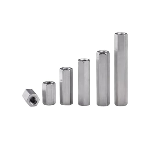 5 teile/los M2 M 2,5 M3 M4 M5 M6 M8 Hex Aluminium Standoff Spacer Stud Verlängern Lange Kupplung(30mm(L),M4 5PCS) von DLNTXFDG