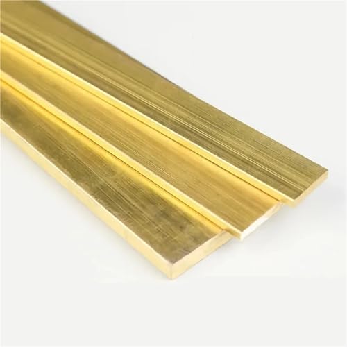 H59 Messing-Flachstangen-Metallplattendicke 3 mm – 20 mm(Length 200mm 1Pcs,6x10mm) von DLNTXFDG