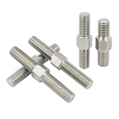 M12 304 Edelstahl Links- Und Rechtsgewinde Doppelendgewinde Stangenschraube(M12x50mm-1pcs) von DLNTXFDG
