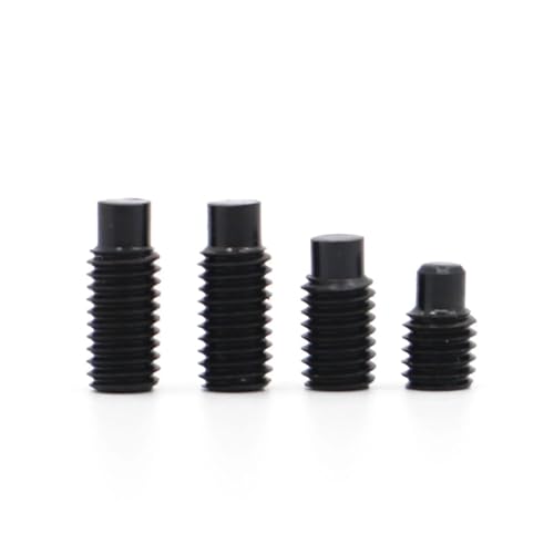 M2,5 M3 M4 M5 M6 M8 M10 M12 M14 M16 Sechskant-Innensechskant-Stellschraube aus Stahl der Güteklasse 12,9(5mm,M2.5 50pcs) von DLNTXFDG