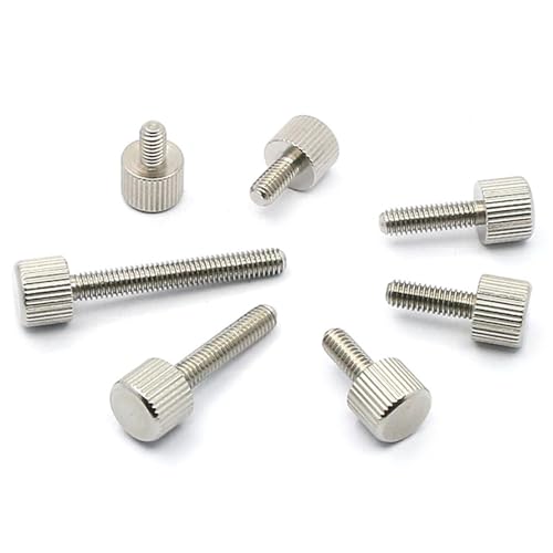 M3 M4 304 Edelstahl Rändelschraube(10PCS,M4x10mm) von DLNTXFDG
