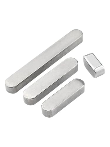 M3 M4 M5 M6 M8 M10 M12 304 Edelstahl Parallel Schlüssel Runde Endedübel Antriebswelle(M3X3-10pcs,25mm) von DLNTXFDG