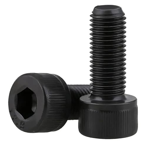 M6-M10 Schwarze Innensechskantschrauben mit Feingewinde(M8x1.0x20(2pcs)) von DLNTXFDG