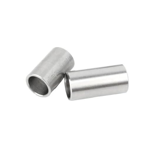 M7 OD 10mm 12mm 14mm Ohne Gewinde 304 Edelstahl Buchse Unterlegscheibe Runde Hülse Länge 2mm-50mm(7x10x38mm-2pcs) von DLNTXFDG