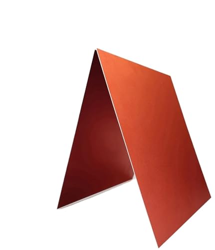 Rot sandgestrahlte eloxierte AluminiumplattePlatte mit einer Dicke von 0,5/0,8/1,5/2 mm(300X300X1.0mm1pcs) von DLNTXFDG
