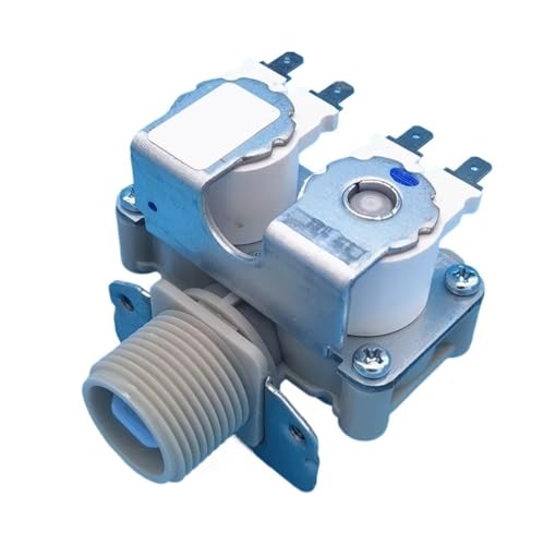 1 STÜCK Waschmaschine 12 V Volt Wassereinlassventil, Kompatibel For LG, WF-1208C4W Spültoiletten-Magnetventil Doppelventil FCM902W von DLRBNDMGF