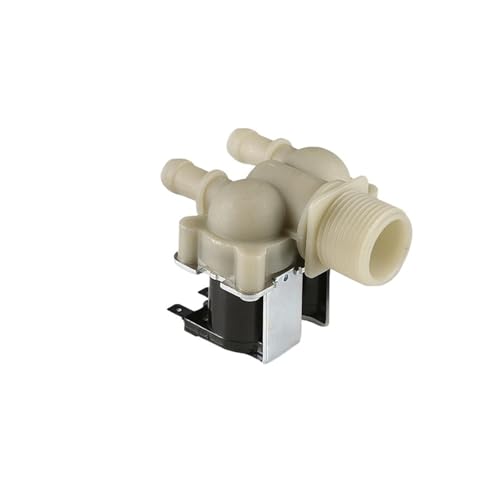 2 Stück Wassereinlassventilschalter For Waschmaschine, Elektromagnetisch, Doppelkopfdüse 2Wx180, Kompatibel Mit LG, SAMSUNG FPS180A von DLRBNDMGF