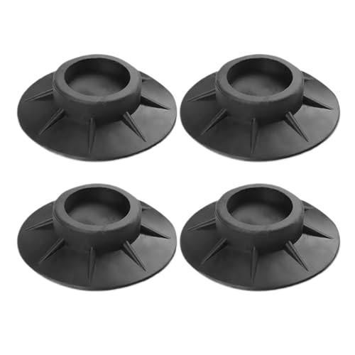 4PC Anti-Vibrations-Füße Pads Gummibeine Slipstop Silent Skid Raiser Matte For Waschmaschine Unterstützung Dämpfer Stand Non-SlipPad von DLRBNDMGF