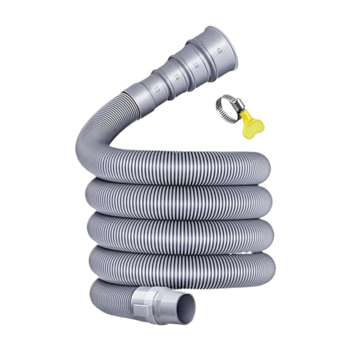 Ablaufschlauchverlängerung 3 M/4 M/5 M For Waschmaschine, Geschirrspüler, Universal-Kit Mit Festem Stecker(4.0/3M) von DLRBNDMGF