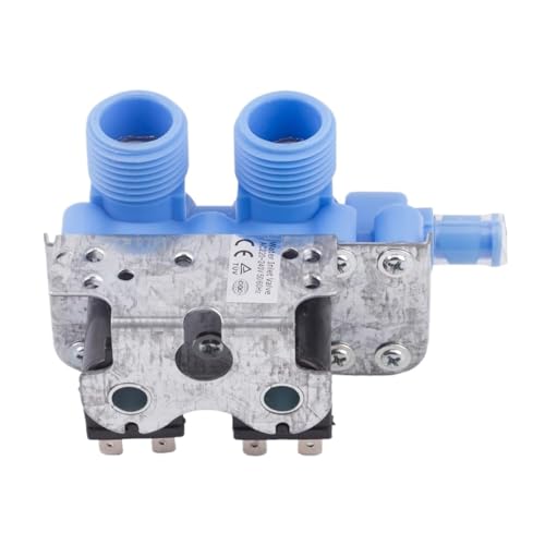Hoch- Und Niedertemperatur-Waschmaschine Doppelkopf-Wassereinlassventil Wasserdurchflussregler Zubehör 110 V/220 V(220V-240V) von DLRBNDMGF