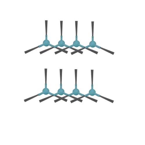 Kehrmaschinenzubehör Seitenbürste ， Kompatibel Mit Cecotec ， Kompatibel Mit Conga ， 2299 Ultra Ersatzroboter-Staubsauger-Ersatzteile(8 pcs) von DLRBNDMGF