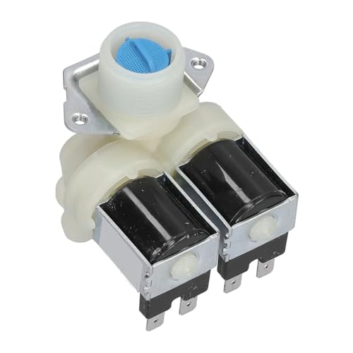 Wassereinlassventil For Waschmaschinen, AC220V-240V Magnetventil Mit Doppelkopf, Zubehör For Waschmaschinen Wassereinlassventil For Waschmaschinen, AC220V-240V Magnetventil Mit Doppelkopf, Zubehör For Waschmaschinen von DLRBNDMGF