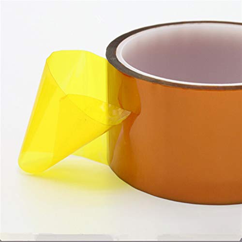 Kapton Tape, 1 stücke Hohe Temperaturhitze BGA-Band, Wärmedämmung Polyimidklebstoff Isolierende 3D-Druckplatinenschutz (Length : 30M, Width : 70mm) von DLRSET