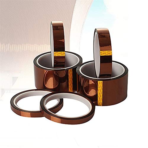 Kapton Tape, Thermische Polyimide Wasserdicht Klebeband, Displayschutz Hochtemperatur-Wärme Isolierband (Length : 30M, Width : 3mm) von DLRSET