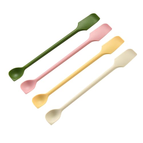 4 Pieces Practical Cream Spatel Silicon Kuchenkratzer Küchenutensilien Zum Mischen Von Ausbreitung Und Glätten Geeignet von DLUKENY