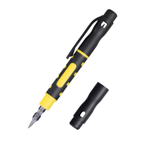 Dreher in Stiftform, 4 Formen, Doppel-Terminal-Schraubendreher, für Handwerksprojekte zu Hause von DLUKENY