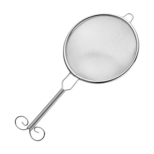 Edelstahlsieb Praktische Feine Netzinfuser Für Lose Leafs Food Colander Teekannenfilter Küchenzubehör von DLUKENY