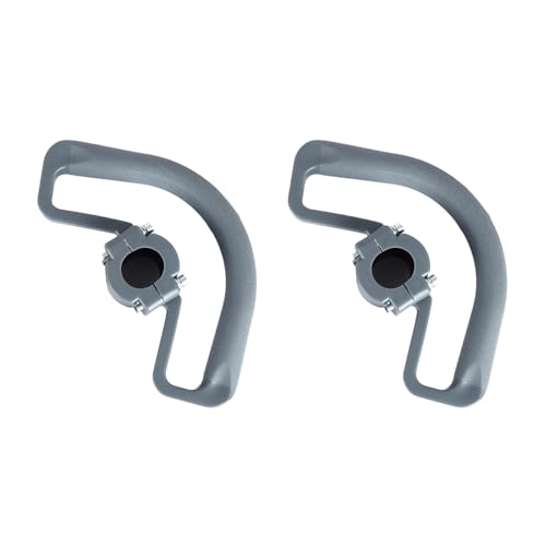 Ersatzgriff, ergonomischer Schnitt für Komfort, Haltbarkeit des Rasens, verbessert die Kontrolle der Rasenpflege, 1 Paar Ersatzgriff, ergonomischer Schnitt für Komfort, Haltbarkeit des Rasens, verbessert die Kontrolle der Rasenpflege, 1 Paar von DLUKENY