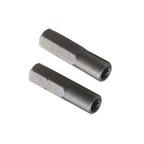 Hochleistungs-Konverter 6,35 mm auf 4 mm, mit Griff, Schraubendreher-Bit-Adapter, Werkzeug zur Verbesserung der Effizienz, Schraubendreher-Bit-Adapter, 2 Stück Hochleistungs-Konverter 6,35 mm auf 4 mm, mit Griff, Schraubendreher-Bit-Adapter, Werkzeug zur Verbesserung der Effizienz, Schraubendreher-Bit-Adapter, 2 Stück von DLUKENY